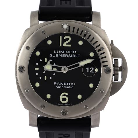 panerai luminor submersible pam 00025|Panerai submersible 42mm white dial.